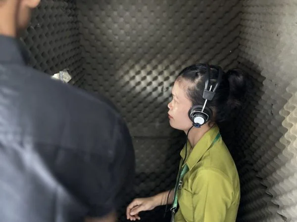 Pemeriksaan audiometri karyawan oleh GMeds by Plazamedis