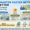Fokus dapat meningkatkan produktivitas perusahaan Padat Karya: Strategi Efektif ala Smarter Faster Better