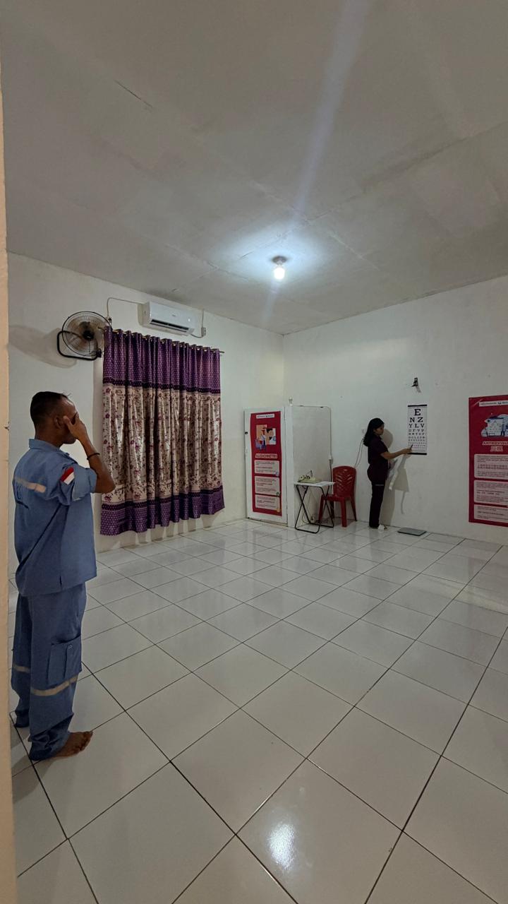 Dokumentasi fasilitas dan pelaksanaan MCU GMeds Partner Lelilef Halmahera